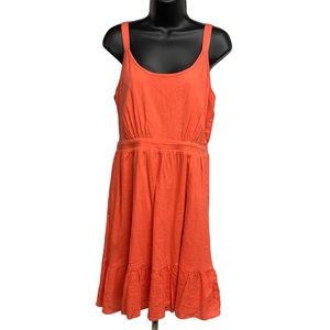 Gap Sun Dress adjustable straps fully lined 100% cotton size 8 NEW with Tags